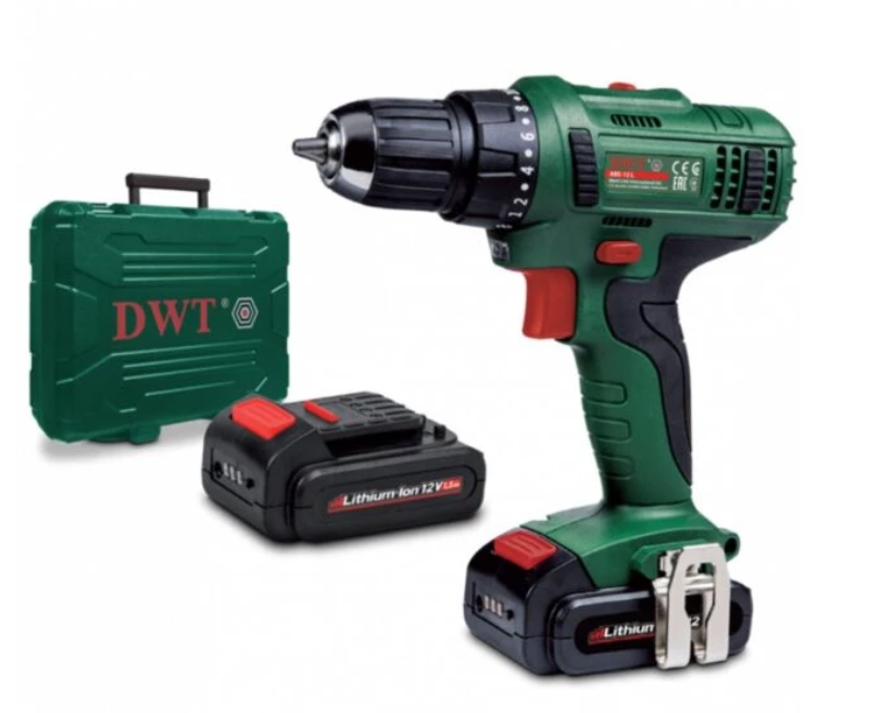 Шурупокрут акумуляторний DWT ABS-12 L-2 BMC